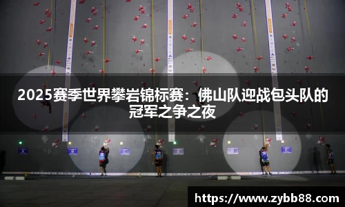 2025赛季世界攀岩锦标赛：佛山队迎战包头队的冠军之争之夜